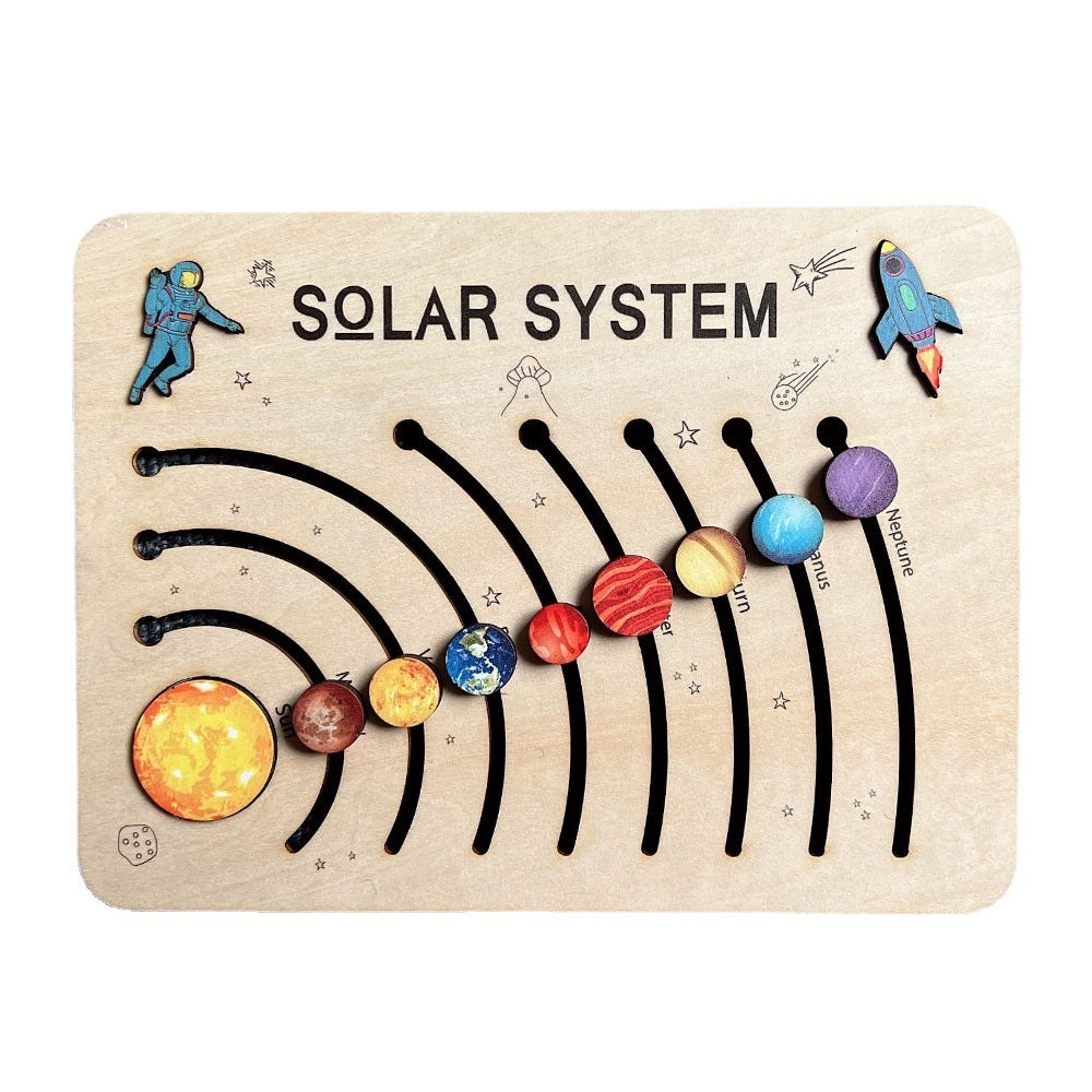 Movable Solar System Puzzle